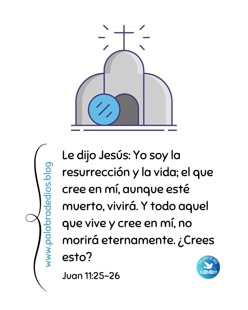 Jesús es la resurrección y la vida - Juan 11-25-26