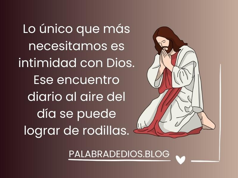 La intimidad con Dios