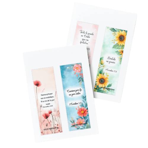 marcador de pagina - palabra de dios