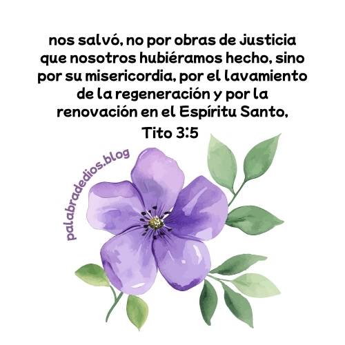 No viene por las buenas obras