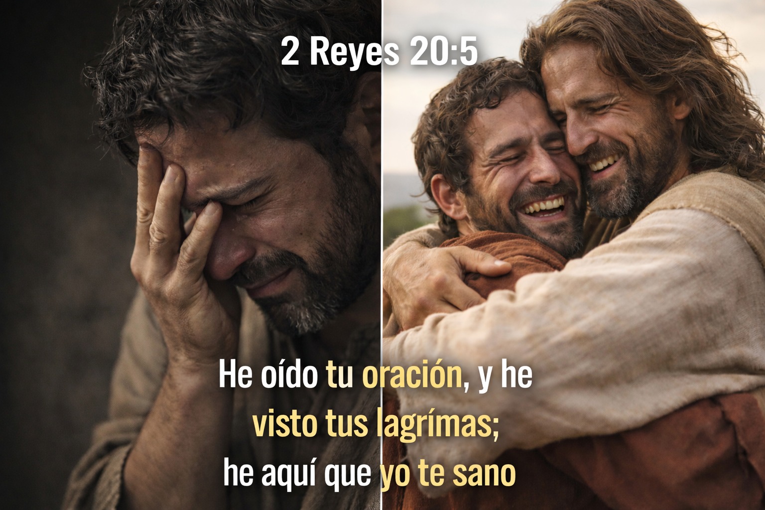 He oído tu oración