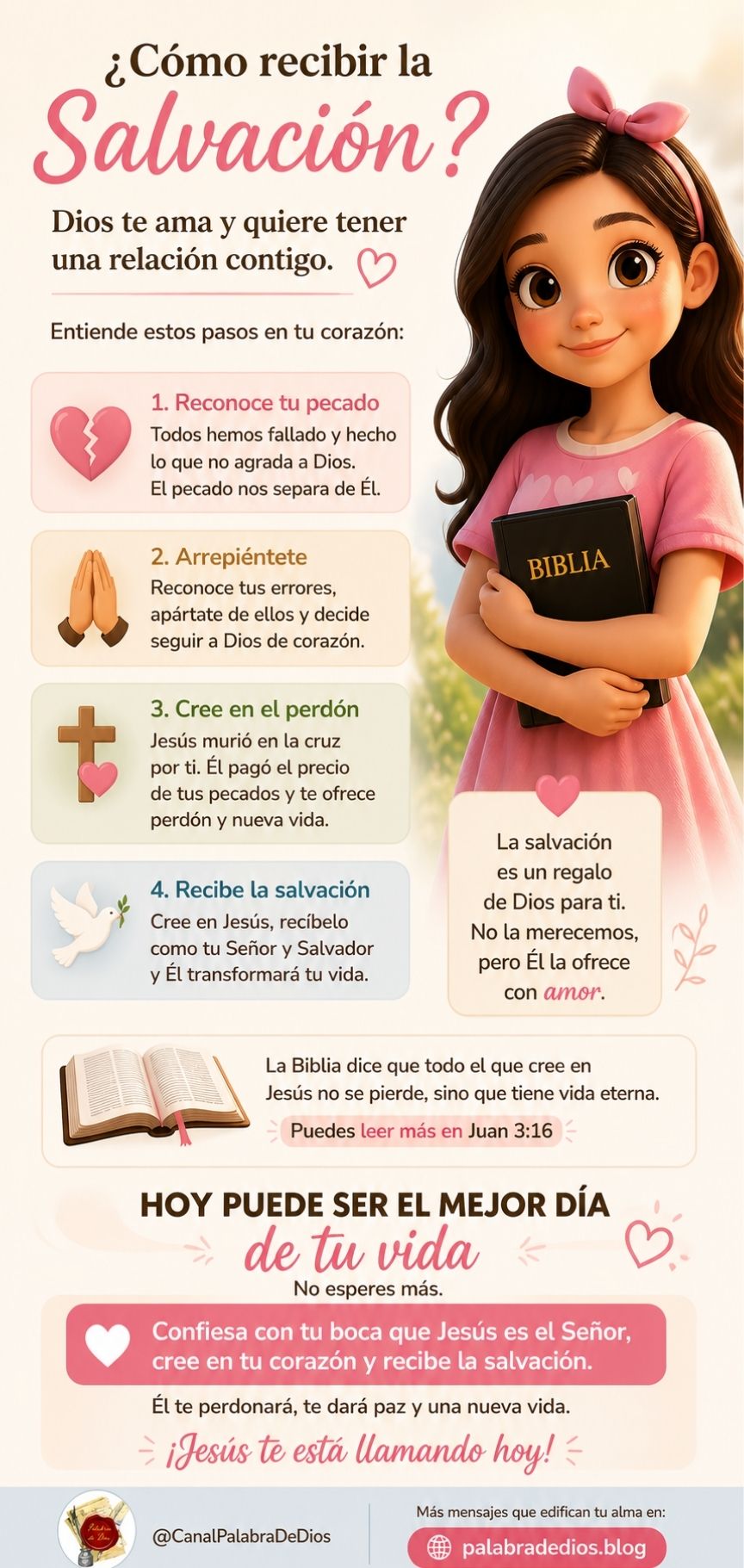 la salvación según la Biblia